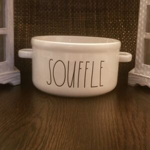 Rae Dunn Souffle Ceramic Crock / Baking Dish. NWT.